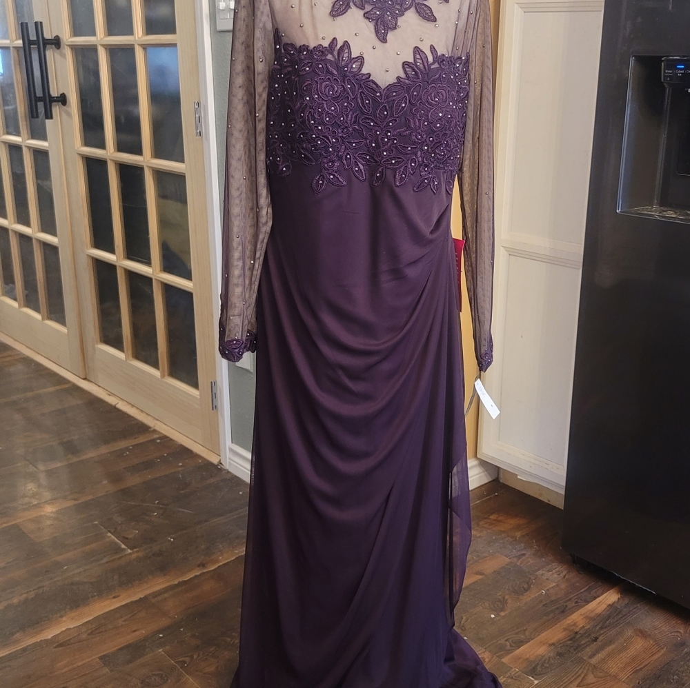 Dillard's Purple Dress with original Box